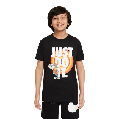 Camisa Nike x Space Jam Dri-FIT JDI Infantil - Preto