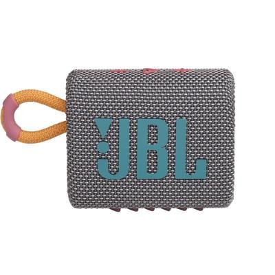 Caixa de Som JBL GO3 4W Bluetooth À Prova D'água Cinza