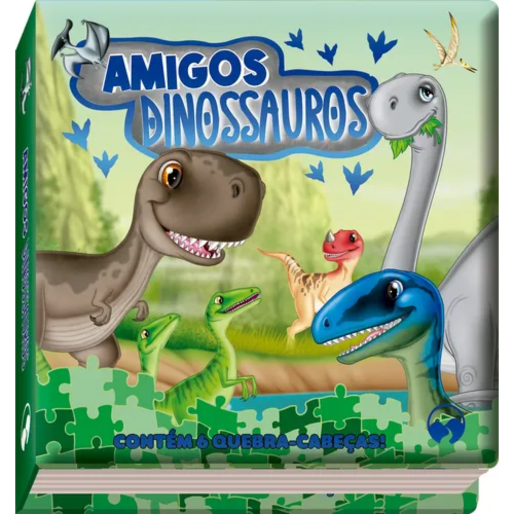 Amigos Dinossauros Contém 6 Quebra-Cabeça - RioMar Recife Online