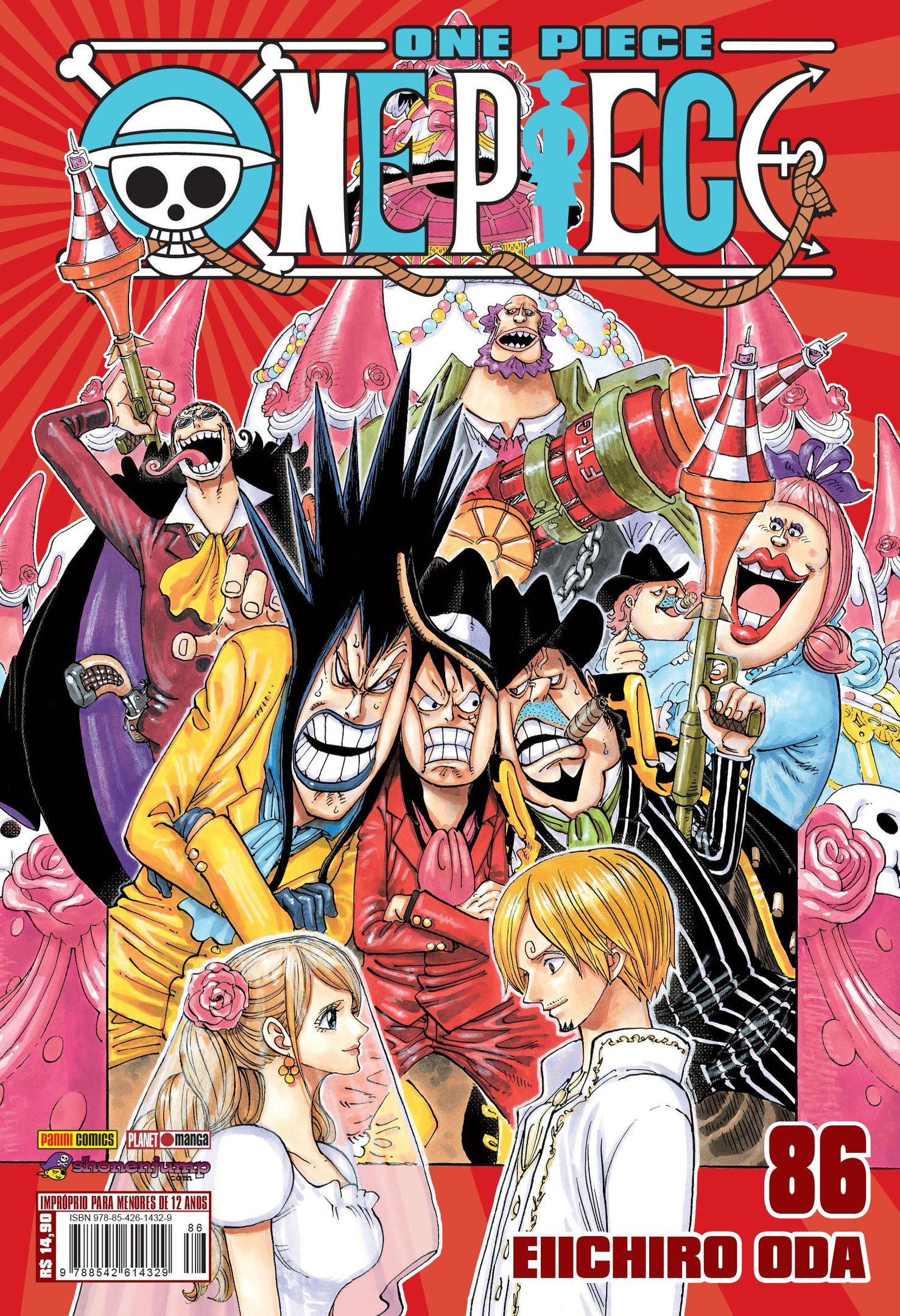 12 primeiros volumes de One Piece estão de graça para ler online