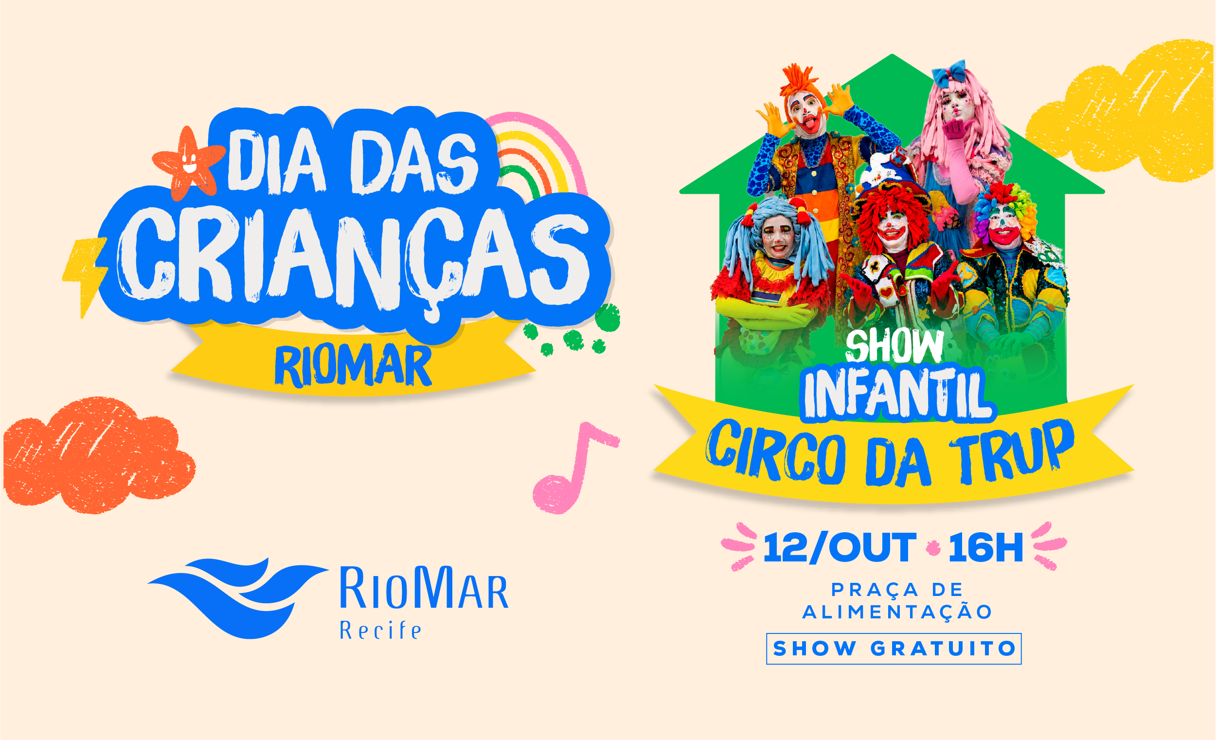 Dia das Crianças - Circo da Trup
