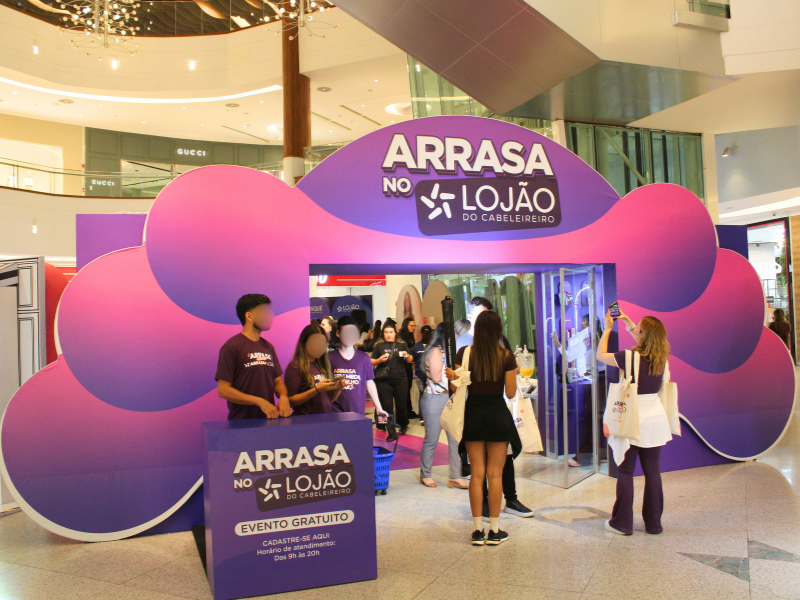 Arrasa no Lojão: beleza e bem-estar no RioMar Recife