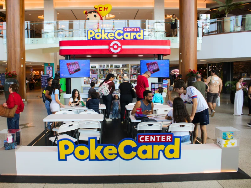PokeCard Center está disponível no RioMar Recife