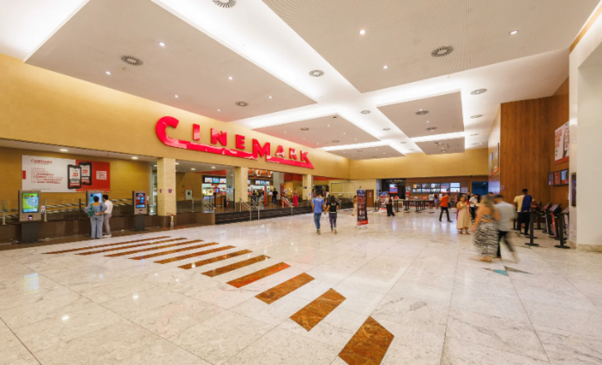 Cinemark RioMar Recife, localizado no Piso L4