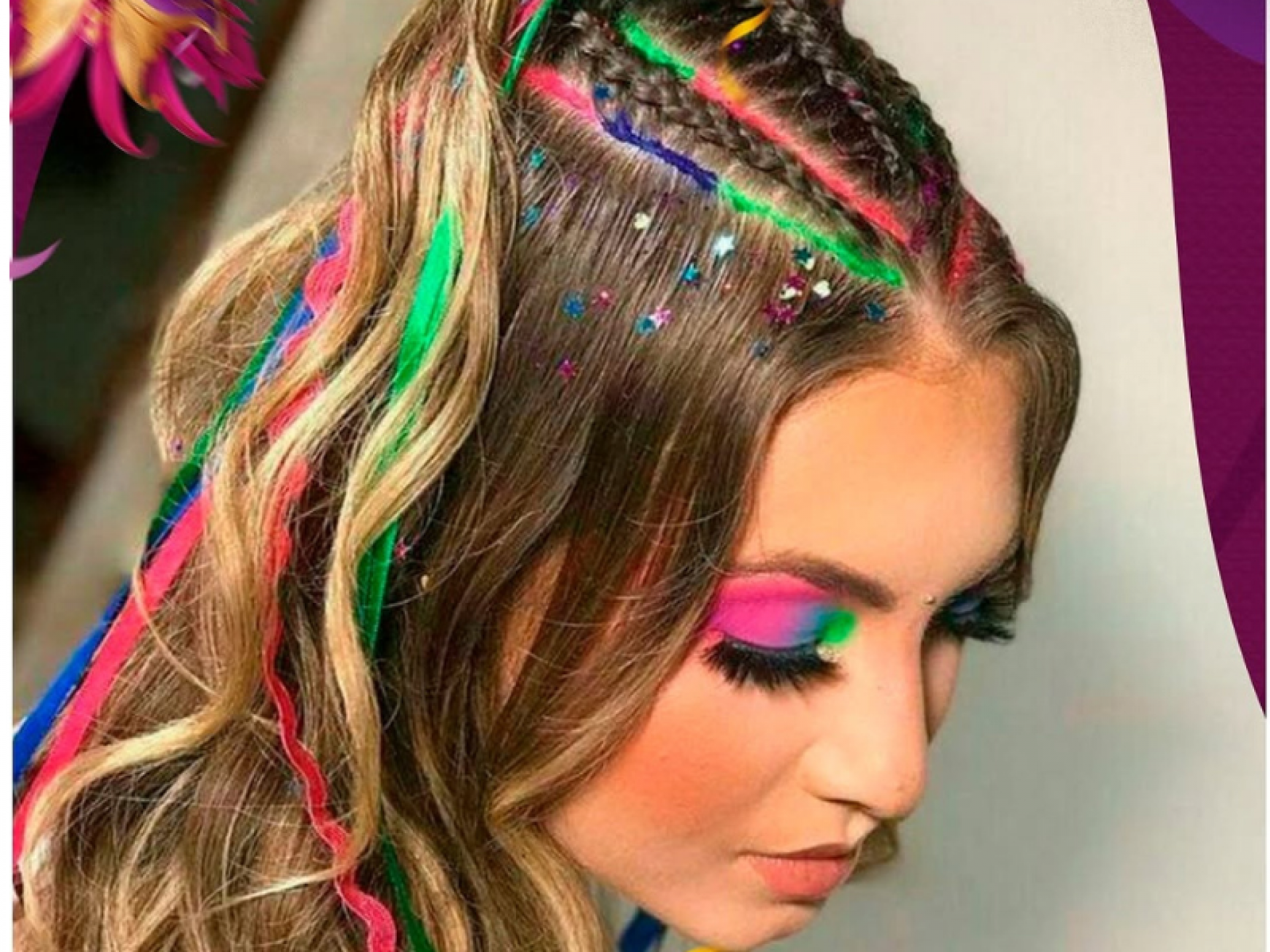 Serviços de beleza para Carnaval