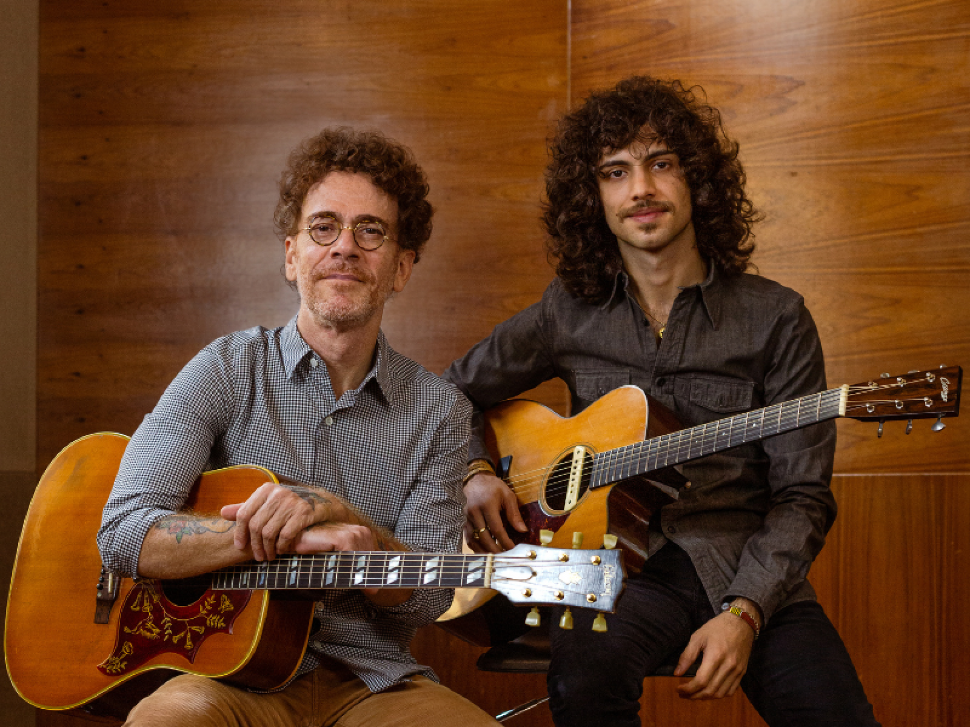 Nando Reis e Sebastião Reis