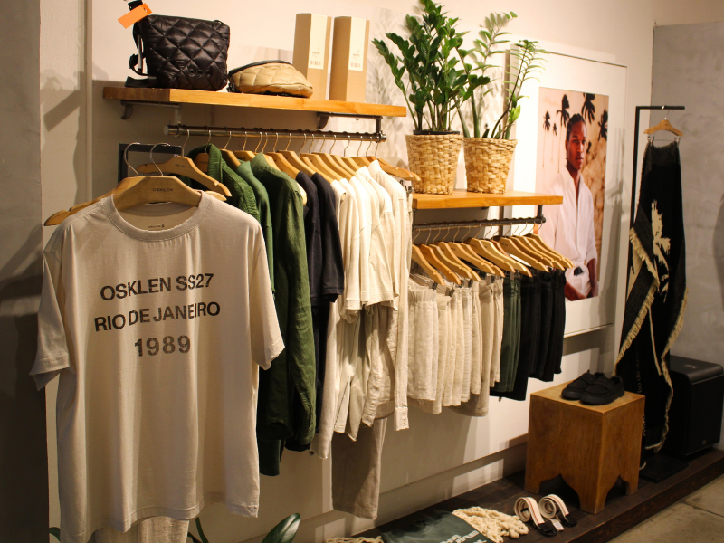 Moda sustentável no RioMar: conheça a Osklen