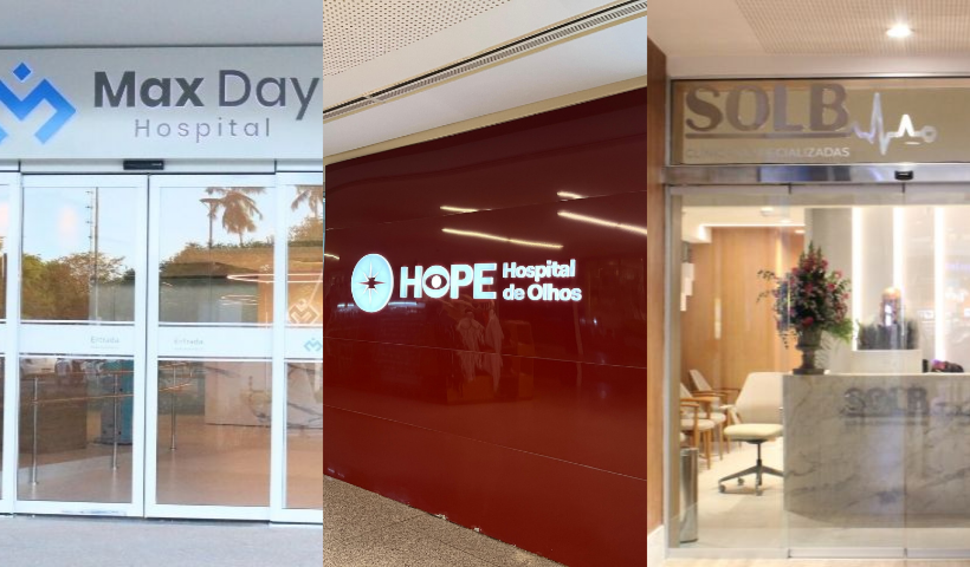 Clínicas de saúde do RioMar Recife