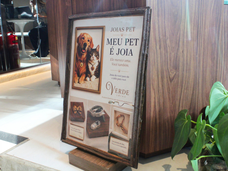 Verde Joias oferece eternização de coleiras e outros acessórios pets