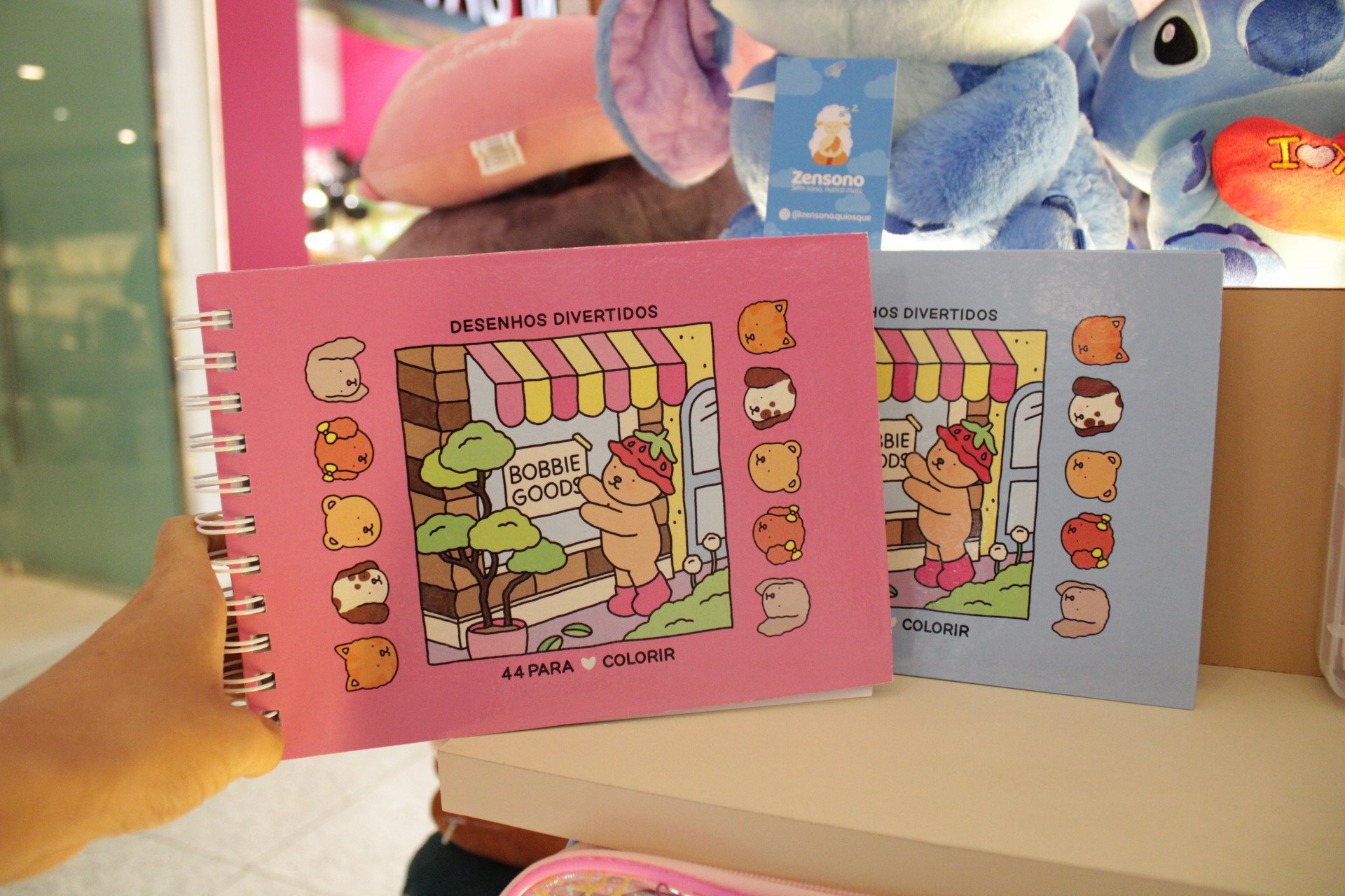 Livros para colorir.