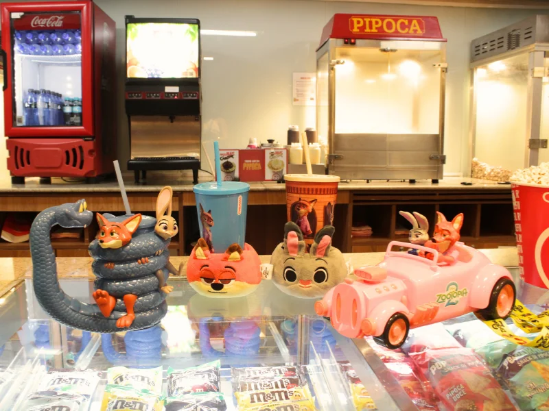 Cinemark lança combos temáticos de Zootopia 2