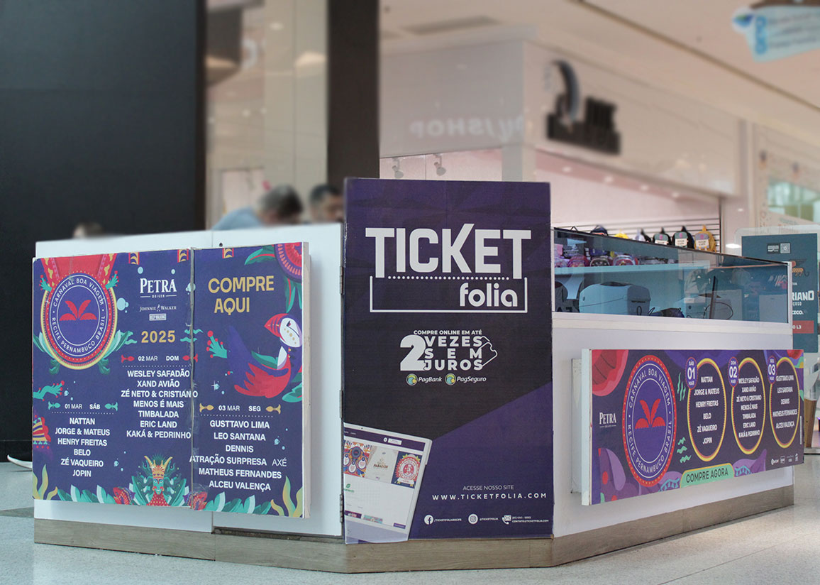 TICKET FOLIA (QUIOSQUE)