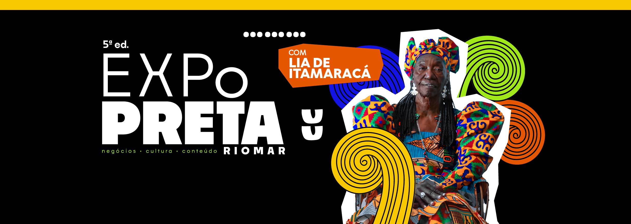 Abertura Expo Preta - Lia de Itamaracá